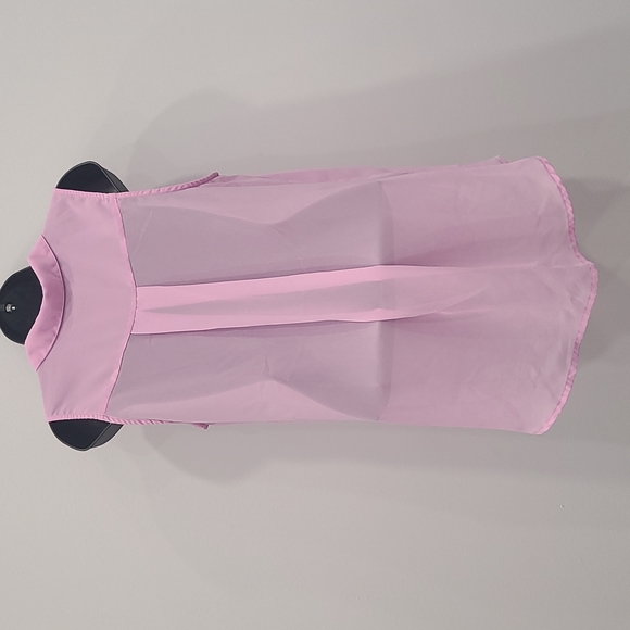 High/low sleeveless blouse - Picture 4 of 4